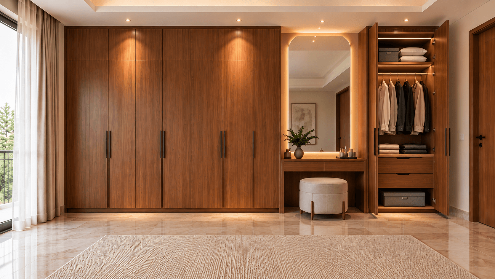 Sleek Modular Wardrobe - Photo 3