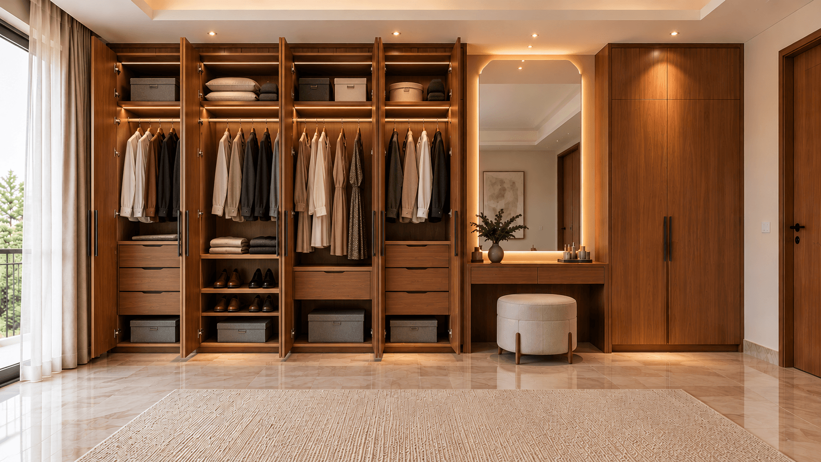 Sleek Modular Wardrobe - Photo 2