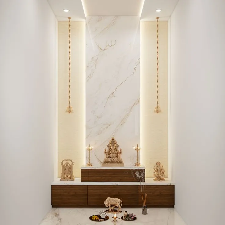 Contemporary Minimalist Wall-Mounted Prayer Niche